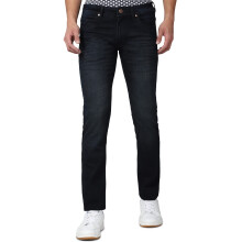 Peter England Heren Donkerblauwe Jeans