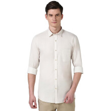 Πουκάμισο Slim Fit Peter England για Άνδρες (Pcsfsslpw11781_Γκρι)