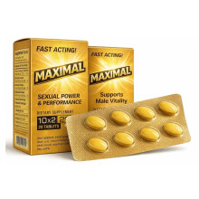 20 Yellow Weekender Pills For Men 60mg Tablets, 100% Natural
