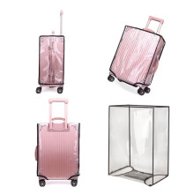 Waterproof Transparent Luggage Cover 28 Inch PVC Suitcase Protector for Travel Scratch Resistant