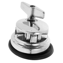 Adjustable Tom Drum Mount Bracket with Durable Iron Base, Secure Stability and Easy Installation
