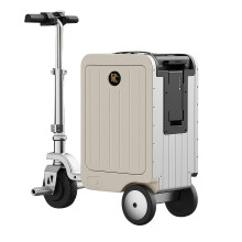 Electric RideOn Suitcase 20' – Foldable Smart Motorized Luggage with GPS Tracker and Removable Battery