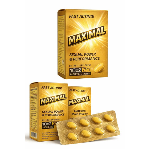 20 Yellow Weekender Pills For Men 60mg Tablets, 100% Natural 1