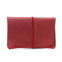 Vintage Leather Passport Holder Cover with ID Card Slots, Crazy Horse Finish, Slim Travel Wallet