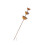 Large Metal Rainwater Collection Stake Standing-Bird baths 1