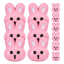 12St Decoratieve Konijn Knopen Resin Voor DIY Kleding En Handwerk