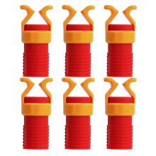 6St ABS Schroefhouder Set Voor Hout En Schroefbevestiging Multi