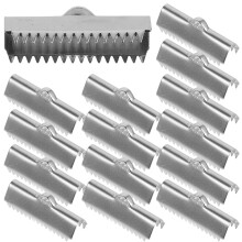 20St Metalen Lintklemmen Voor Leren En Sieraden Supplies