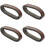 De Bandes Cuir Café Pour DIY Colliers Ceintures 1