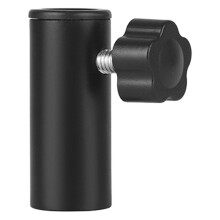 Mic Stand Extension Adapter Zwart Abs+ijzer Voor Bureau En Arm