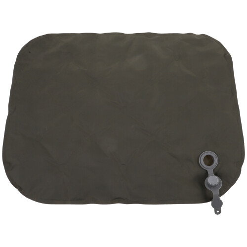 Inflatable Camping Seat Cushion Foldable Nylon Tpu Olive Green