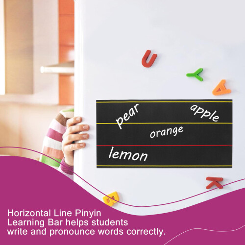 Black Magnetic Strips for Whiteboards Reusable School Use 2