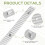 Raindrops Diy Animation Pegbar 3 Pin Pegbar Metal 1pack 4