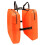 Foldable Travel Luggage Organizer with Adjustable Straps MultiPocket Storage, Orange 1
