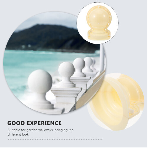 Kunststof DIY Mold Beige Tuinpad Balustrade 2