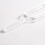 Chakra Tuning Fork B Note Crystal Clear for DNA Healing Sound Therapy and Balancing with Striker 2