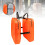 Foldable Travel Luggage Organizer with Adjustable Straps MultiPocket Storage, Orange 2