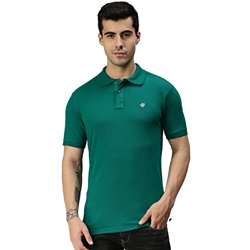 Onn Ανδρικό Μονόχρωμο Πόλο NC431_Pegrn_1Pc_Pea Grn_Xl Πετρόλ Πράσινο