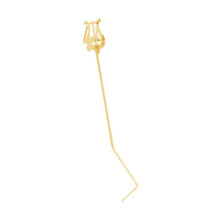 Metal Clarinet Lyre Sheet Music Holder for Beginners, Durable Secure Support Easy Attachment