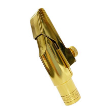 Alto Saxophone Mouthpiece 7C Brass with Ligature and Cap, Durable Build for Beginners and Professionals