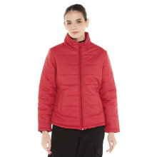 Qube By Fort Collins Polyester Dames Parka Korte Jas (Bd30130Az_Rood)