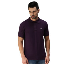 Onn Ανδρικό Μωβ Πόλο T-Shirt με Μισά Μανίκια (Μέγεθος: 4X-Large)