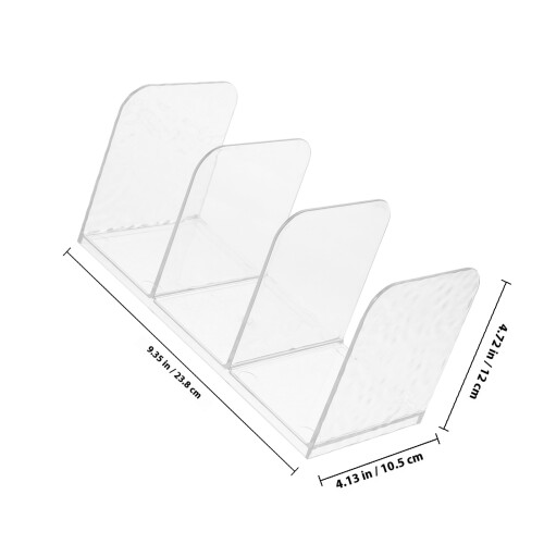 Acryl Document Rack Organizer Voor Kantoor En School 1