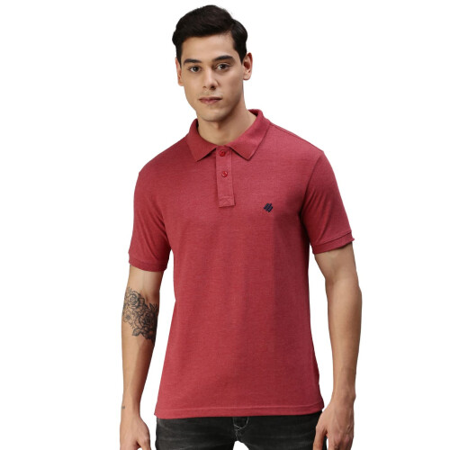 Onn Ανδρικό Πόλο T-Shirt Κρασιού Μισά Μανίκια (Μέγεθος: 3X-Large)