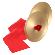 Hand Cymbals for Kids, Durable Metal Percussion Instrument with Bright Clear Sound