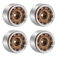 0.7 Inch Negative Offset Wheels for 1/30 SCX30 Ascent-32 RC Car Upgrade Accessories Bronze