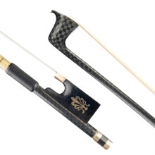 4/4 Carbon Fiber Violin Bow with Balanced Handling, Durable Low‑Maintenance Design for Students and Orchestra Players