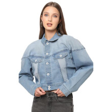Pepe Jeans Dames Jassen (Pl402034Q05_Xl, Blauw, Xl)