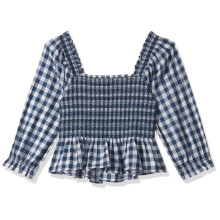 Pepe Jeans Dames Regular Fit Gecheckte Tops