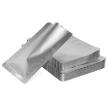 Vacuum Sealer Bags 100PCS 20x30cm Aluminum Foil Food Storage Pouches Airtight Heat Seal Reusable for Coffee Snacks