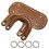 Multifunctional Handbag Accessories Set Practical PU-Brown 1