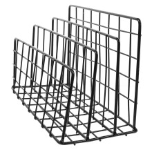 Large Capacity Magazine Rack Desktop Book Organizer with Easy Access Compartments for Office and Home