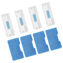4PCS Absorbent Fiber Pad for Steam Mops Providing High-Blue