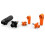 Industriële energieopslagconnectoradapter 50A-Oranje. plug 5