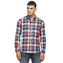 Pepe Jeans Ανδρικά Πουκάμισα Κανονικής Γραμμής με Καρό