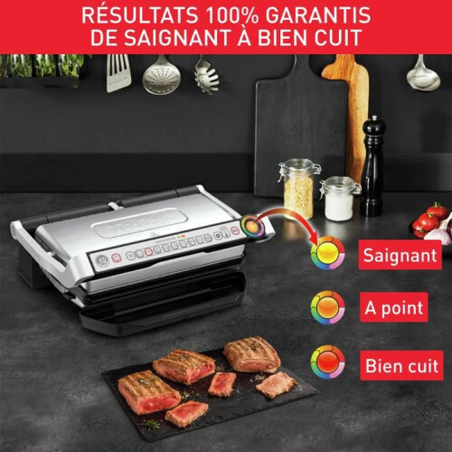Tefal Tefal, Optigrill+ XL, 9 programmes de cuisson, Surface de cuisson XL 2