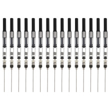 15Pcs Precise Screw in Fountain Pen Converter Ink Refill Tool Black