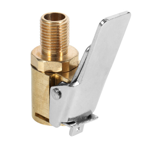 Copper Car Valve Adapter Multi-Color Air Pump Nozzle Lever Plug