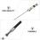 15Pcs Precise Screw in Fountain Pen Converter Ink Refill Tool Black 3