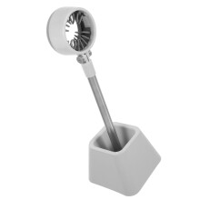 Lichtgrijs Handsfree Haardrogerstandaard Voor Huisdieren