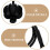 Black Car Rear Trunk Strap Durable Plastic Rope with Ball 5