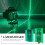 2St Heavy Duty Magnetische Laser Target Met Standaard Groen ABS 4