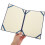 Blue Paper Certificate Paper Folder Award Document Protector Cover 5
