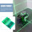 2St Heavy Duty Magnetische Laser Target Met Standaard Groen ABS 5