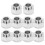 10St Carbonstaal Handdraai Moeren Voor 3D Printer Accessoires 9