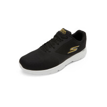 Skechers-Heren Hardloopschoenen-Go Run 400-894174Id-Bkgd-12 Zwart/Goud